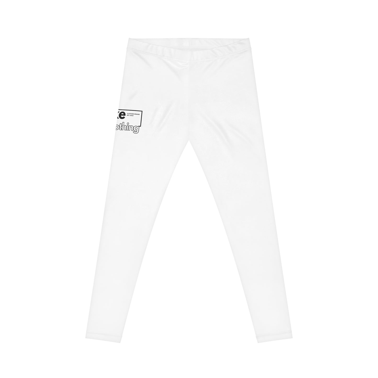 Smoking 24/7 Women’s Casual Leggings – Minimal Graphic AOP
