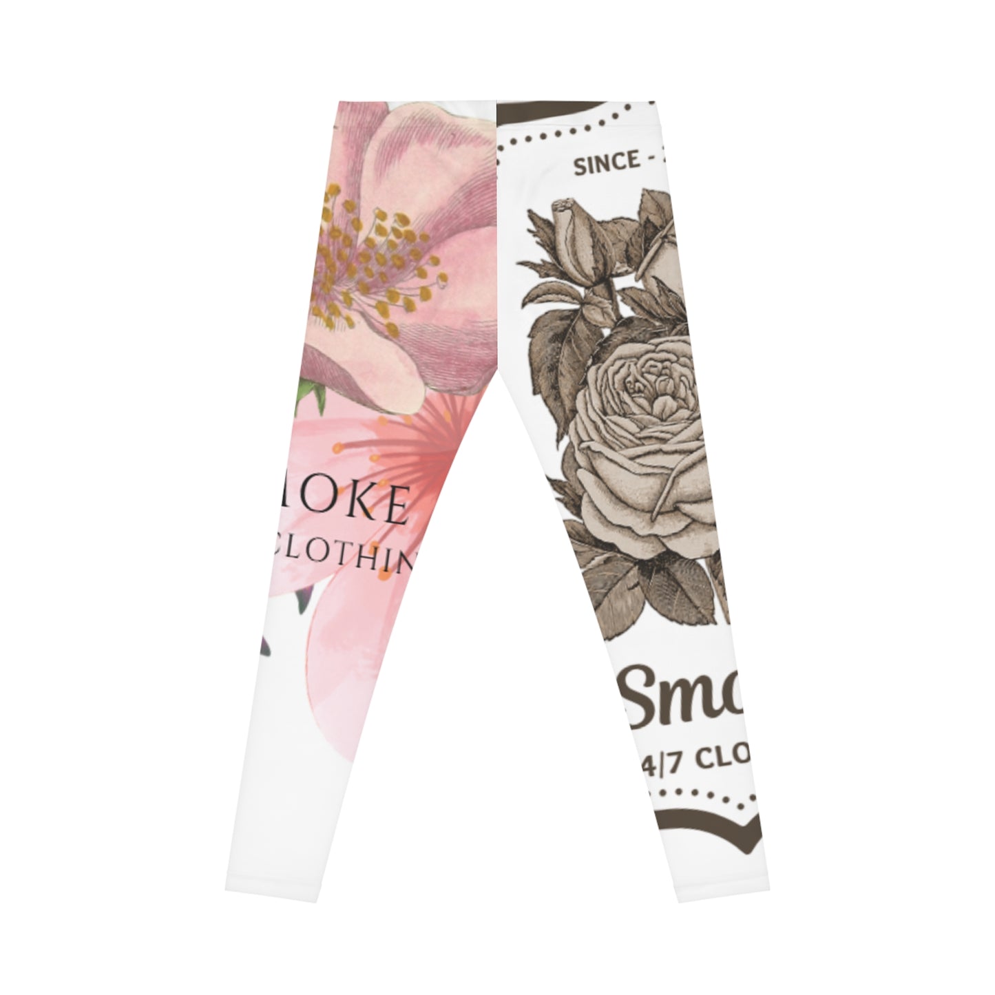 Floral Print Women's Leggings, Stylish Activewear for Fitness, Casual Outfits, Gifts for Her, Yoga Pants, Trendy Leggings