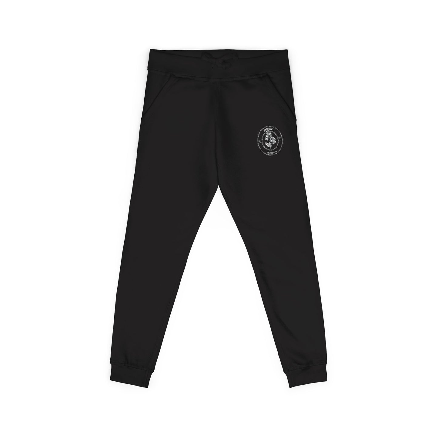 Embroidered Stoner Sweatpants — Cannabis Lifestyle Fleece Pants