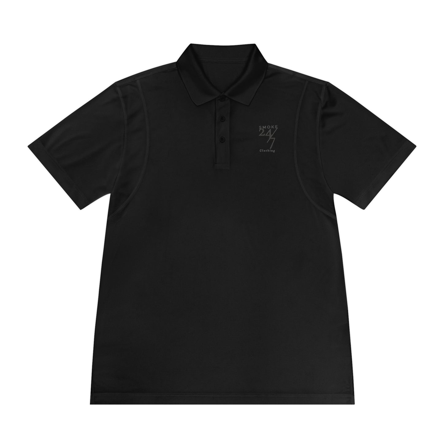 Smoke 24/7 Logo Polo Shirt — Men's Sport Polo