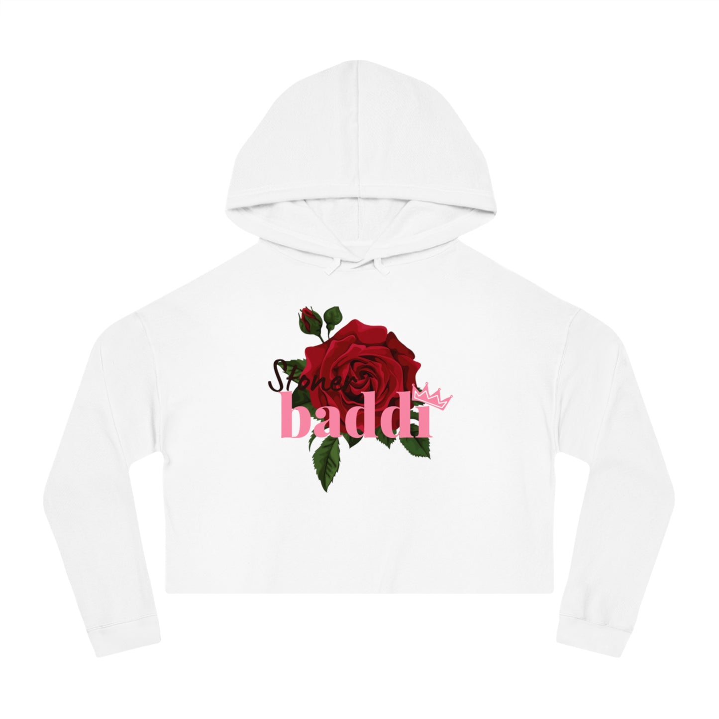 Smoke24/7clothing Women’s Cropped Hooded Sweatshirt