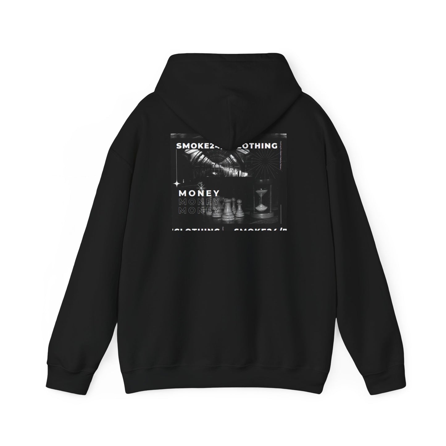 Unisex smoke24/7clothing Hooded Sweatshirt